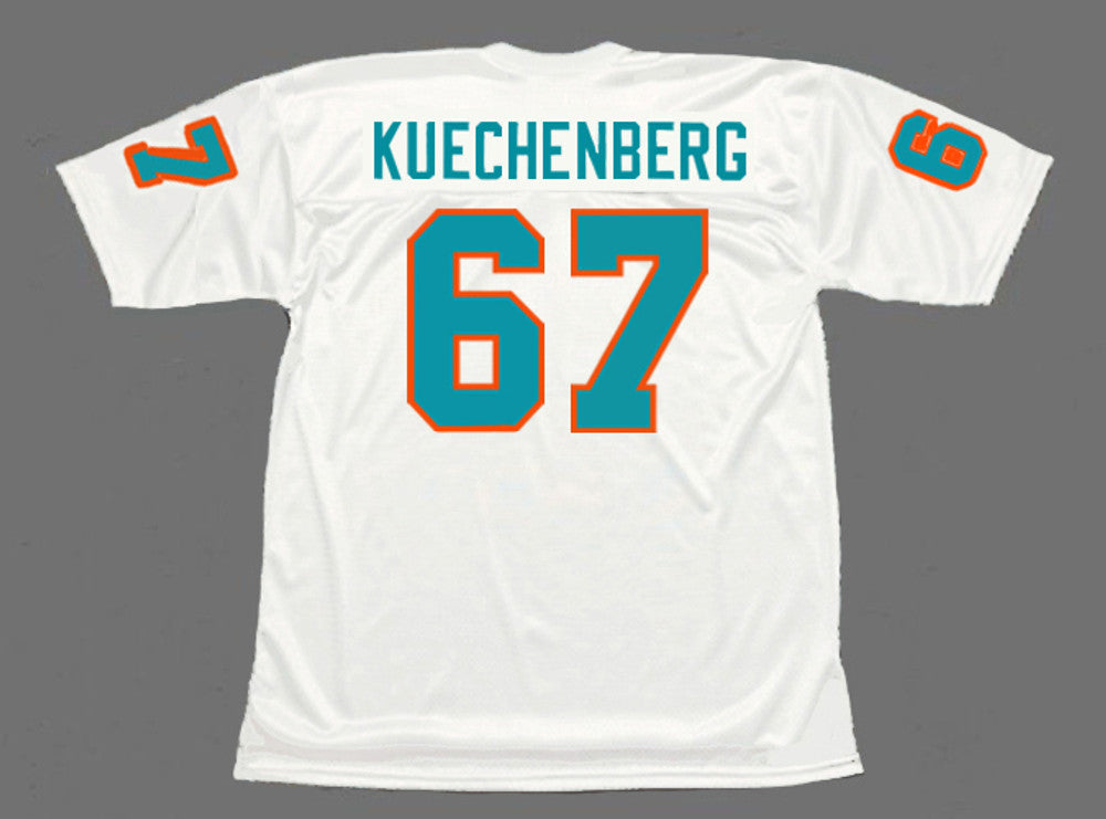 Miami Dolphins Bob Kuechenberg NFL jersey front view