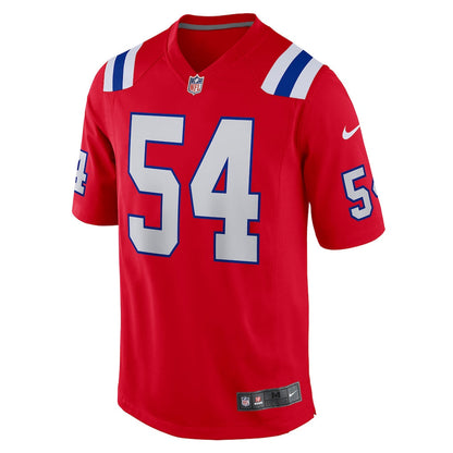 New England Patriots Tedy Bruschi NFL jersey front view