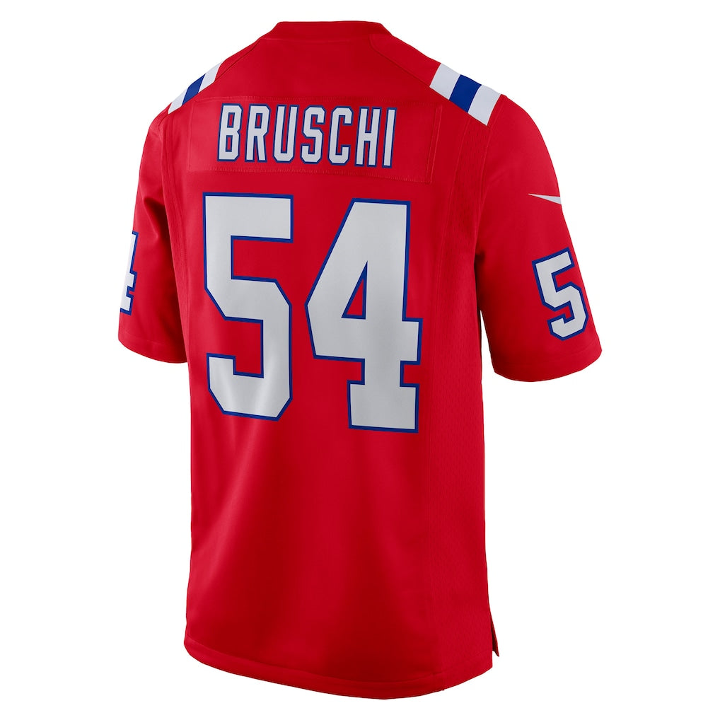 New England Patriots Tedy Bruschi NFL jersey front view