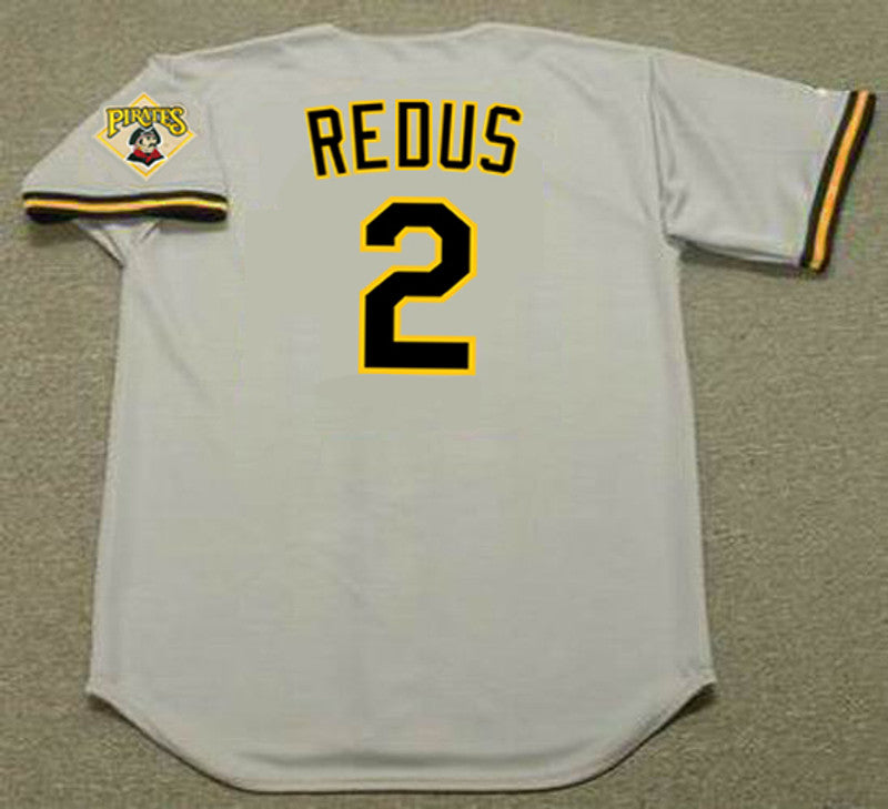 Gary Redus Pittsburgh Pirates 1992 Throwback Away Baseball Stitched Jersey | CTJS2010