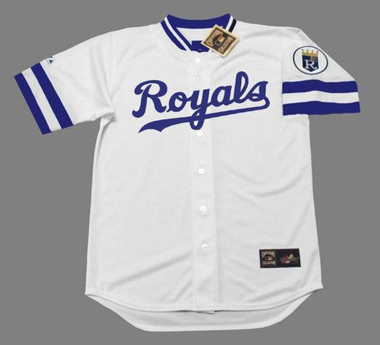 Kansas City Royals 1980S Cooperstown Throwback Home Baseball Stitched Jersey | CTJS1418