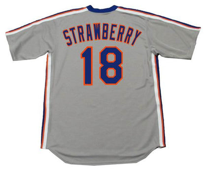 Darryl Strawberry New York Mets 1987 Cooperstown Away Baseball Stitched Jersey | CTJS2414