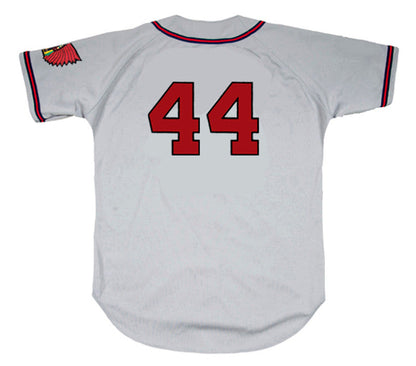 Hank Aaron Milwaukee Braves 1955 Away Throwback Baseball Stitched Jersey | CTJS1904
