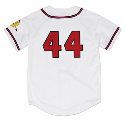 Hank Aaron Milwaukee Braves 1957 Home Throwback Baseball Stitched Jersey | CTJS1903
