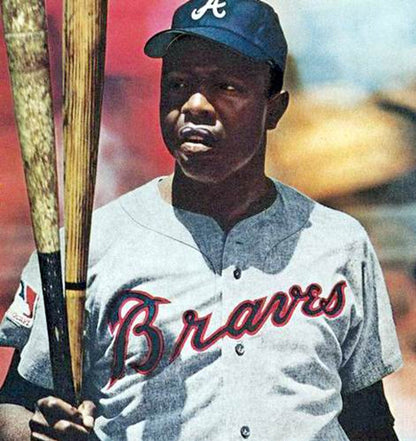 Hank Aaron Atlanta Braves 1969 Away Throwback Baseball Stitched Jersey | CTJS1907