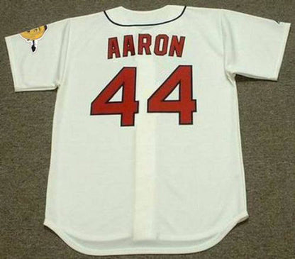 Hank Aaron Milwaukee Braves 1960S Throwback Baseball Stitched Jersey | CTJS1902
