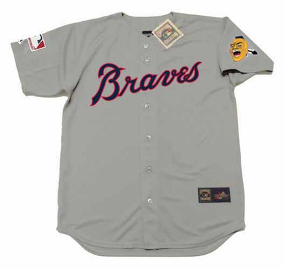 Ralph Garr Atlanta Braves 1969 Away Throwback Baseball Stitched Jersey | CTJS0767