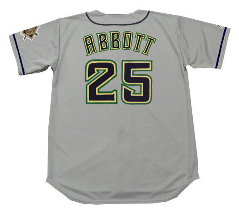 Jim Abbott Milwaukee Brewers 1999 Away Throwback Baseball Stitched Jersey | CTJS1708