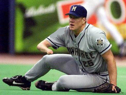 Jim Abbott Milwaukee Brewers 1999 Away Throwback Baseball Stitched Jersey | CTJS1708