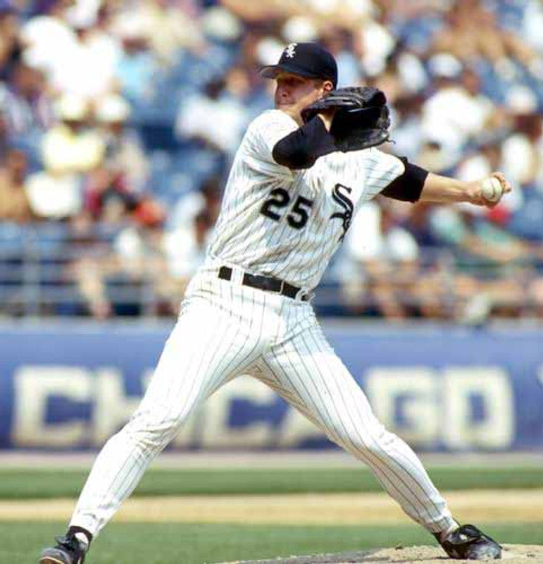 Jim Abbott Chicago White Sox 1998 Home Throwback Baseball Stitched Jersey | CTJS1709