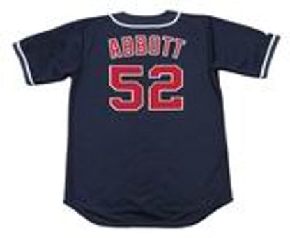 Jim Abbott California Angels 1995 Throwback Alternate Baseball Stitched Jersey | CTJS1711