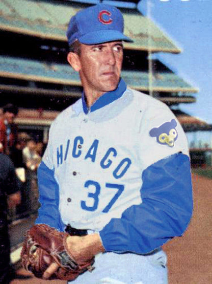 Ted Abernathy Chicago Cubs 1969 Away Throwback Baseball Stitched Jersey | CTJS0304