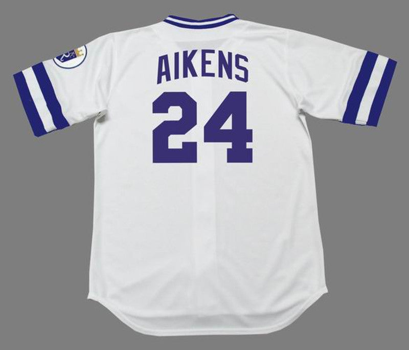 Willie Aikens Kansas City Royals 1983 Cooperstown Home Baseball Stitched Jersey | CTJS0064