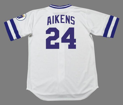 Willie Aikens Kansas City Royals 1983 Cooperstown Home Baseball Stitched Jersey | CTJS0064