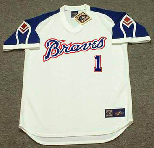 Ozzie Albies Atlanta Braves 1970S Home Throwback Baseball Stitched Jersey | CTJS0885