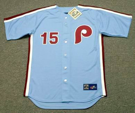 Richie Allen Philadelphia Phillies 1975 Cooperstown Throwback Away Baseball Stitched Jersey | CTJS0685