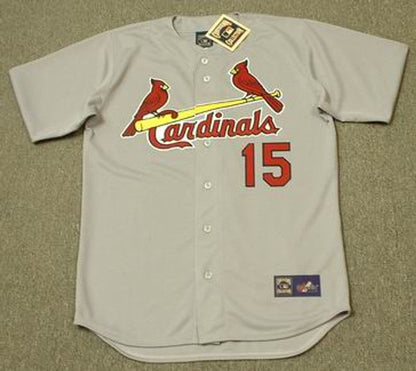 Jim Edmonds St Louis Cardinals 2000 Cooperstown Throwback Away Stitched Baseball Jersey | CTJS1694