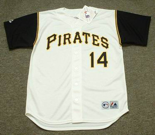 Gene Alley Pittsburgh Pirates 1966 Throwback Home Baseball Stitched Jersey | CTJS1991
