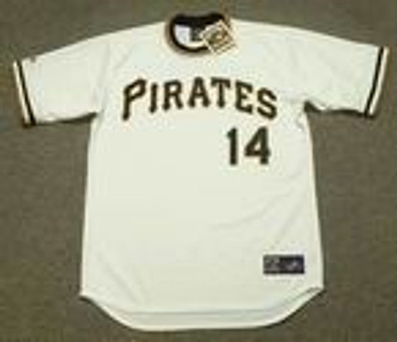 Gene Alley Pittsburgh Pirates 1971 Cooperstown Throwback Baseball Stitched Jersey | CTJS1990