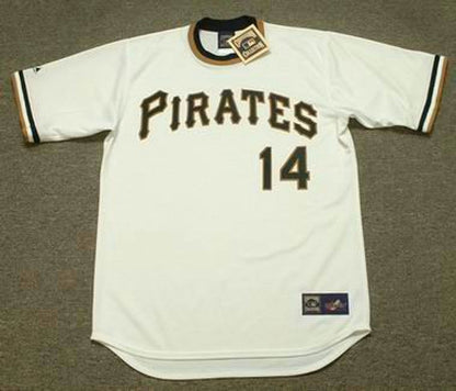 Gene Alley Pittsburgh Pirates 1971 Cooperstown Throwback Baseball Stitched Jersey | CTJS1990