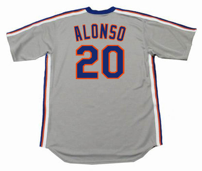 Pete Alonso New York Mets 1987 Away Throwback Baseball Stitched Jersey | CTJS0832