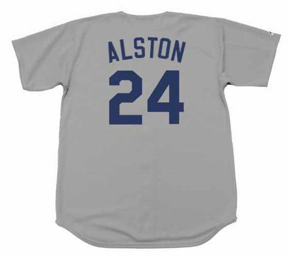 Walter Alston Los Angeles Dodgers 1974 Away Throwback Baseball Stitched Jersey | CTJS0088