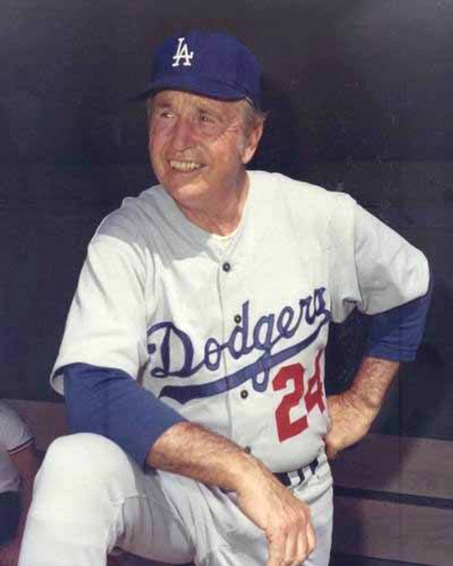 Walter Alston Los Angeles Dodgers 1974 Away Throwback Baseball Stitched Jersey | CTJS0088