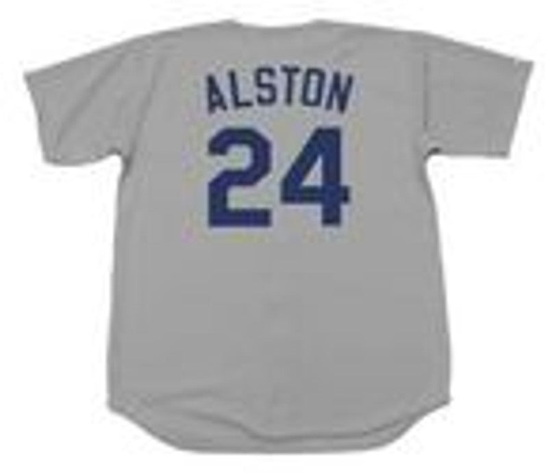 Walter Alston Los Angeles Dodgers 1974 Away Throwback Baseball Stitched Jersey | CTJS0088