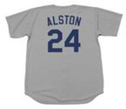 Walter Alston Los Angeles Dodgers 1974 Away Throwback Baseball Stitched Jersey | CTJS0088
