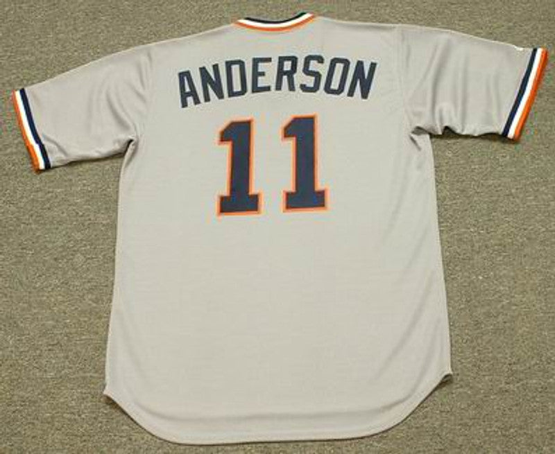Sparky Anderson Detroit Tigers 1984 Cooperstown Throwback Away Baseball Stitched Jersey | CTJS0360