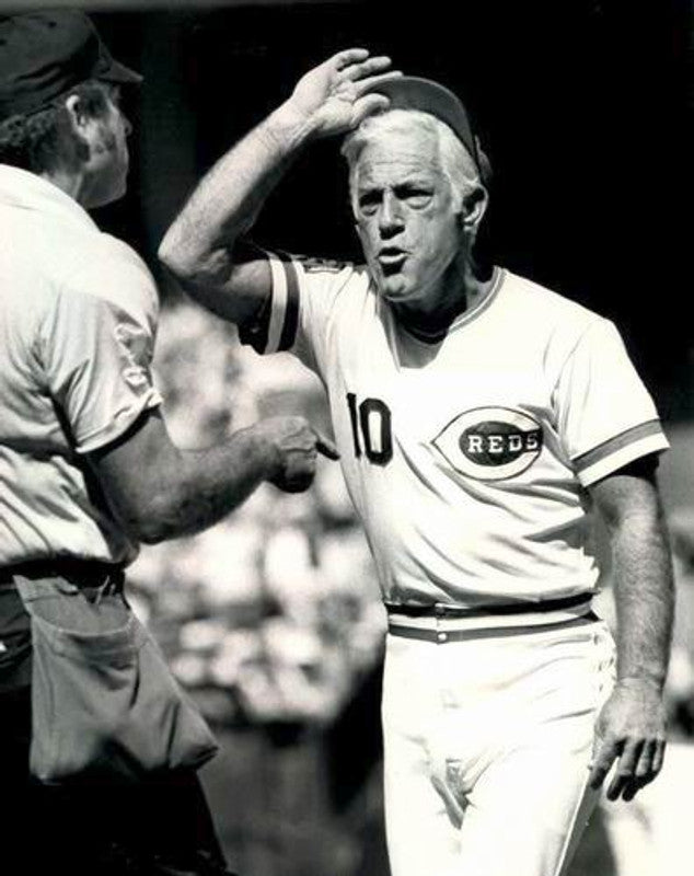 Sparky Anderson Cincinnati Reds 1975 Cooperstown Home Baseball Stitched Jersey | CTJS0361