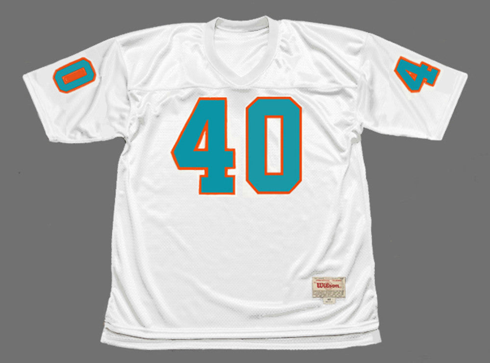 Miami Dolphins Dick Anderson NFL jersey front view