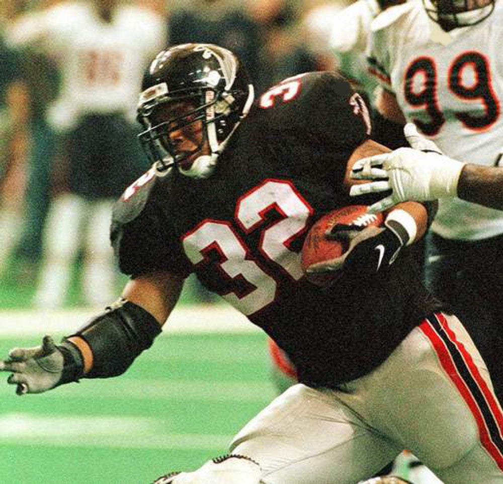 Atlanta Falcons Jamal Anderson NFL jersey front view