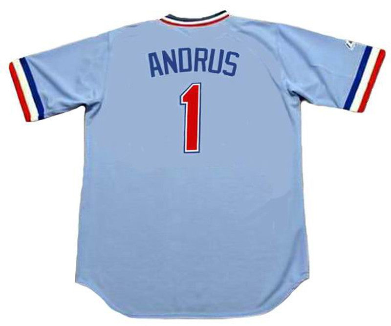 Elvis Andrus Texas Rangers 1980S Cooperstown Throwback Baseball Stitched Jersey | CTJS2146