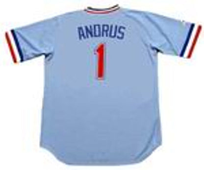 Elvis Andrus Texas Rangers 1980S Cooperstown Throwback Baseball Stitched Jersey | CTJS2146