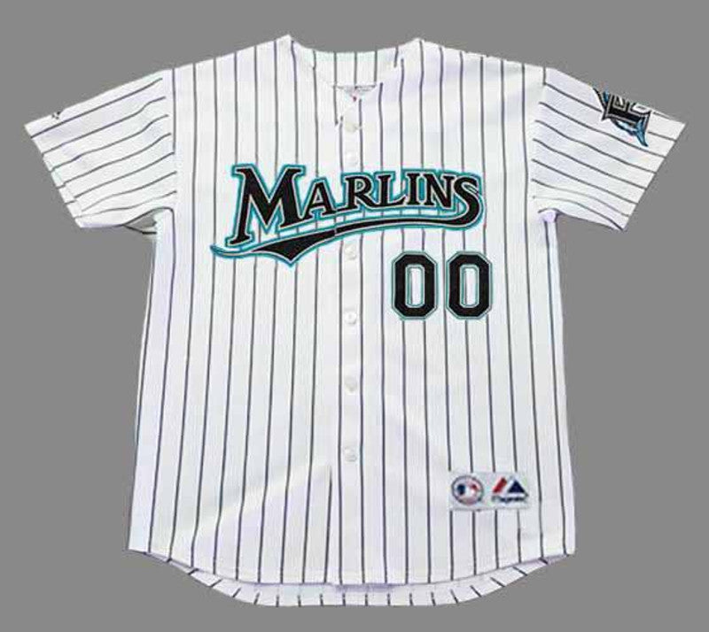 Florida Marlins 2000S Home Throwback Custom Name Number Stitched Jersey | CTJS2092