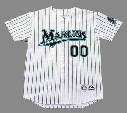 Florida Marlins 2000S Home Throwback Custom Name Number Stitched Jersey | CTJS2092
