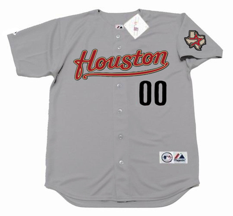 Houston Astros 2000 Throwback Away Custom Name Number Stitched Jersey | CTJS1862