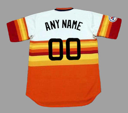 Houston Astros 1976 Cooperstown Home Custom Name Number Stitched Jersey | CTJS1871