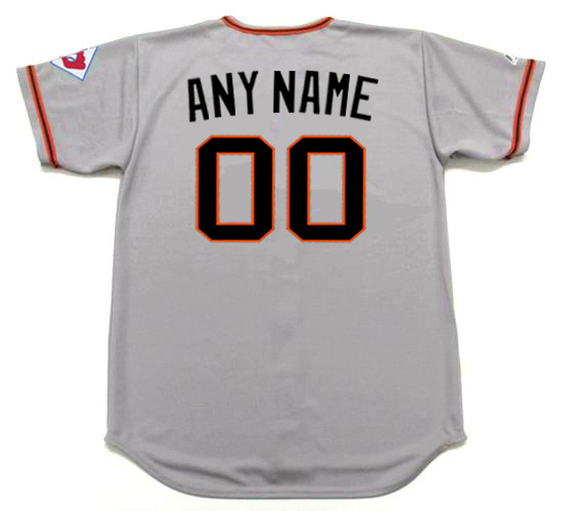 New York Giants 1951 Throwback Away Custom Name Number Stitched Baseball Jersey | CTJS0961