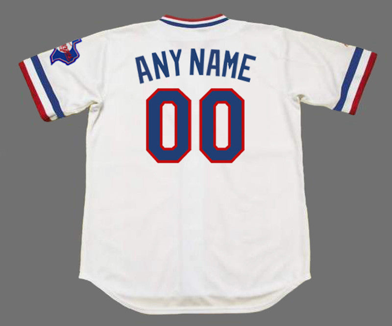 Texas Rangers 1980S Throwback Home Custom Name Number Stitched Baseball Jersey | CTJS0274