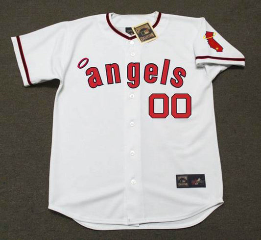 California Angels 1970S Cooperstown Home Custom Name Number Stitched Jersey | CTJS2687