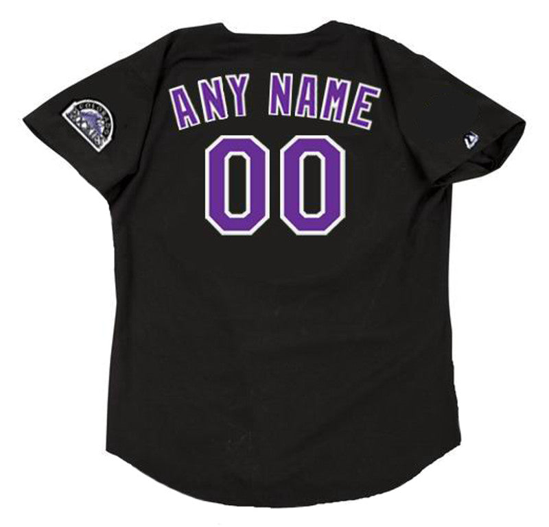 Colorado Rockies 1993 Throwback Alternate Custom Name Number Stitched Jersey | CTJS2484