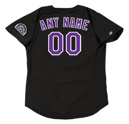 Colorado Rockies 1993 Throwback Alternate Custom Name Number Stitched Jersey | CTJS2484