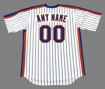 New York Mets 1980S Cooperstown Home Custom Name Number Stitched Baseball Jersey | CTJS0954