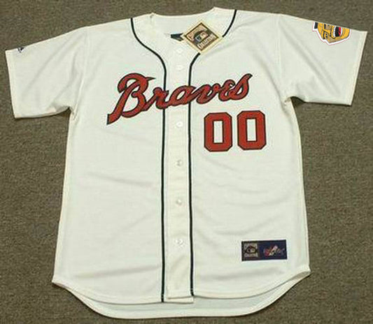 Milwaukee Braves 1960S Cooperstown Custom Name Number Stitched Baseball Jersey | CTJS1017