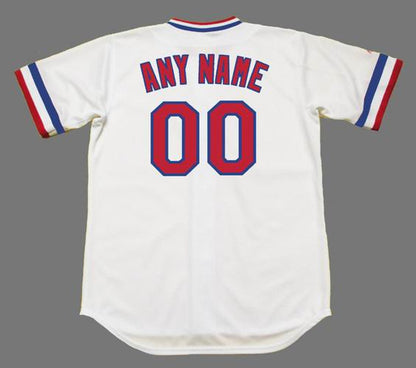 Texas Rangers 1980S Cooperstown Home Custom Name Number Stitched Baseball Jersey | CTJS0277