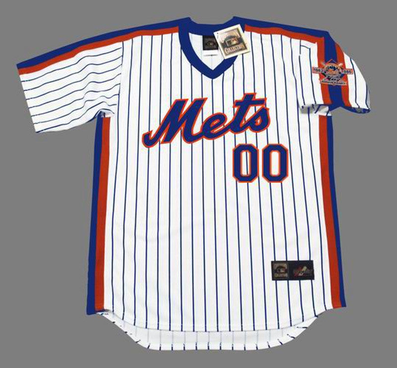 New York Mets 1986 Cooperstown Home Custom Name Number Stitched Baseball Jersey | CTJS0949