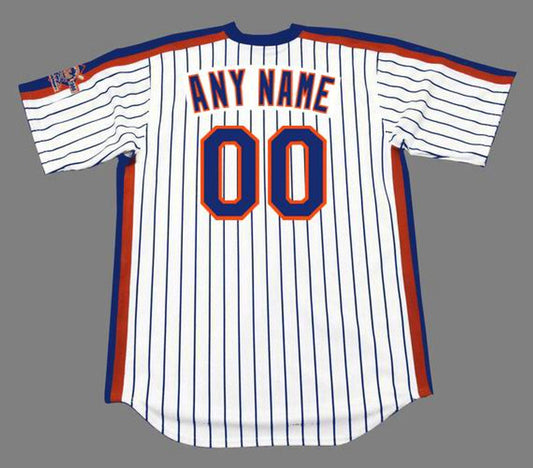 New York Mets 1986 Cooperstown Home Custom Name Number Stitched Baseball Jersey | CTJS0949