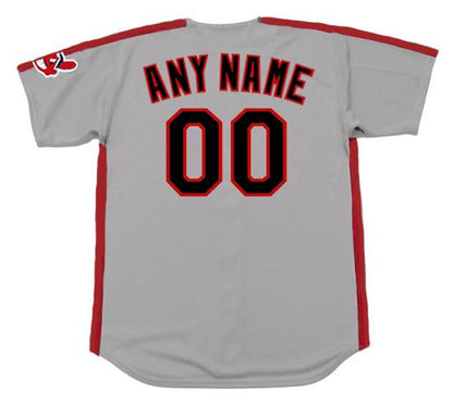 Cleveland Indians 1990S Throwback Road Custom Name Number Stitched Jersey | CTJS2494